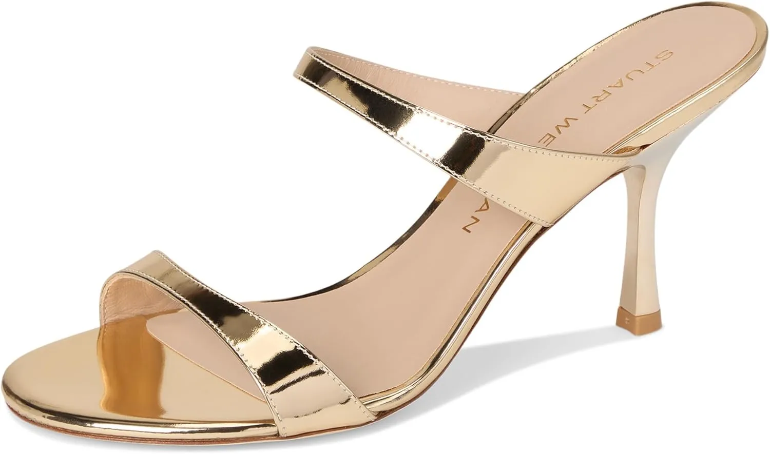 Stuart Weitzman Women's Nudist Slides 85mm