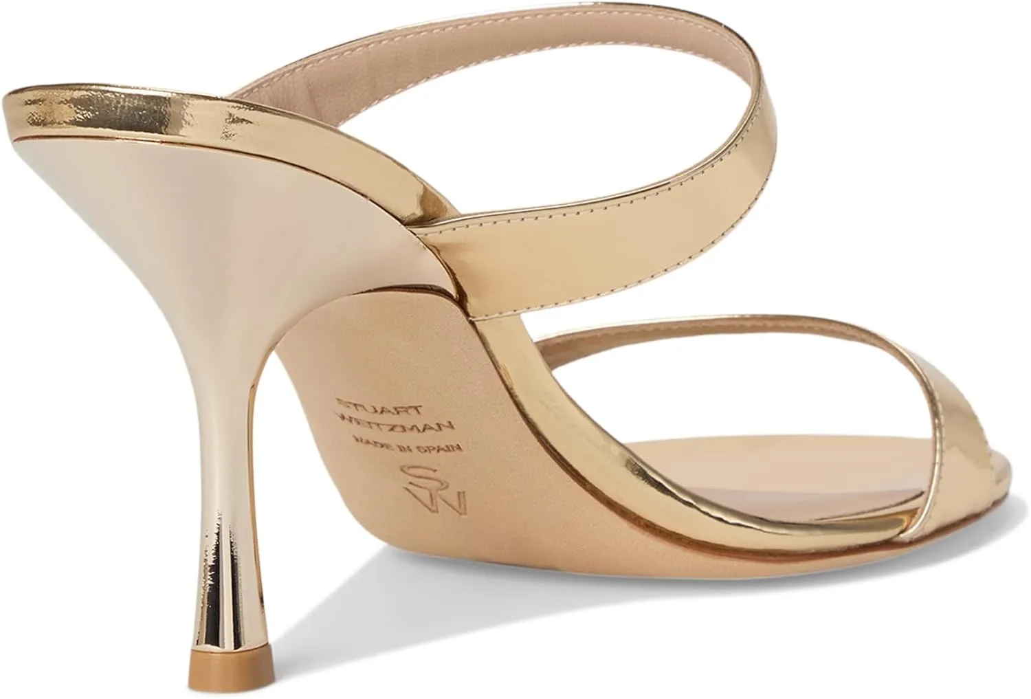 Stuart Weitzman Women's Nudist Slides 85mm