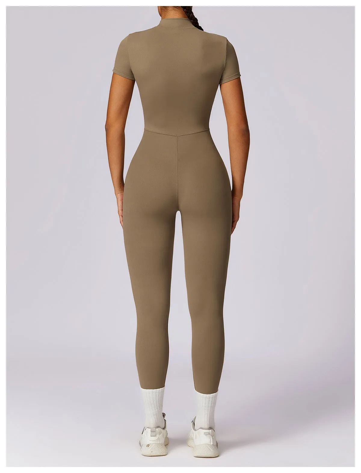 Super Sculpt Short Sleeve Jumpsuit