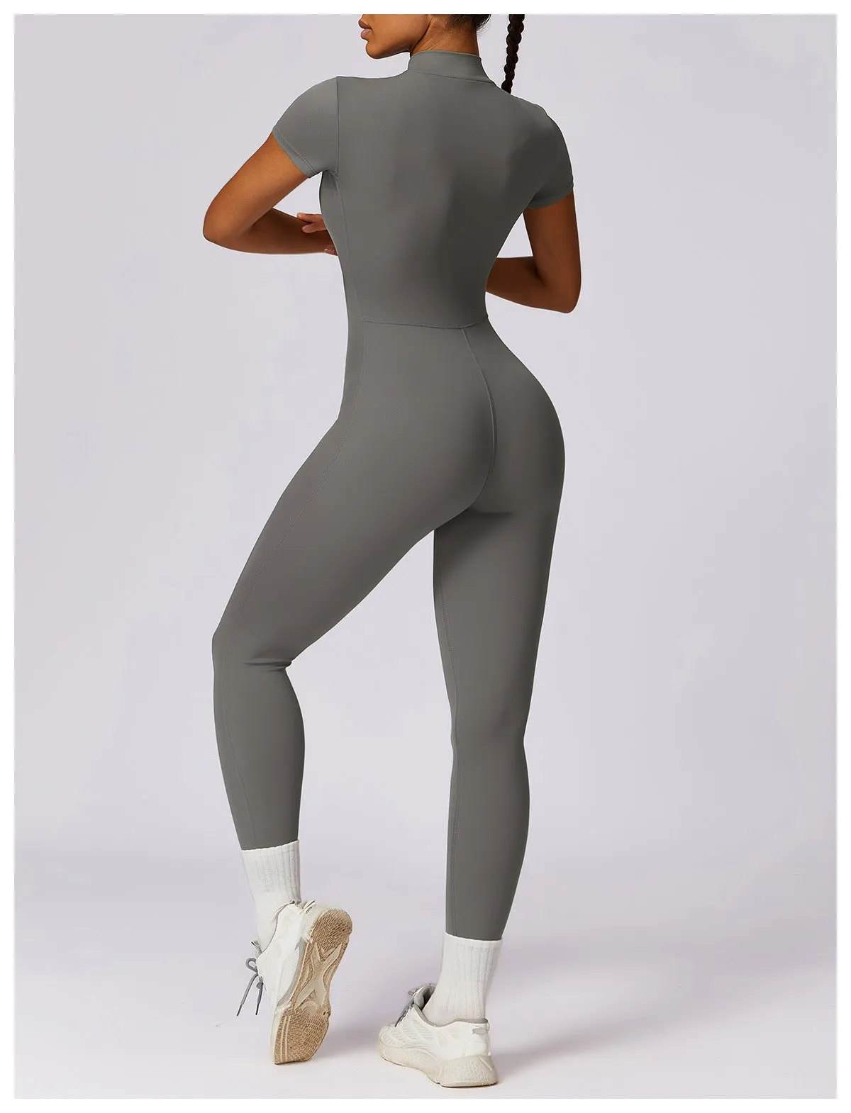 Super Sculpt Short Sleeve Jumpsuit