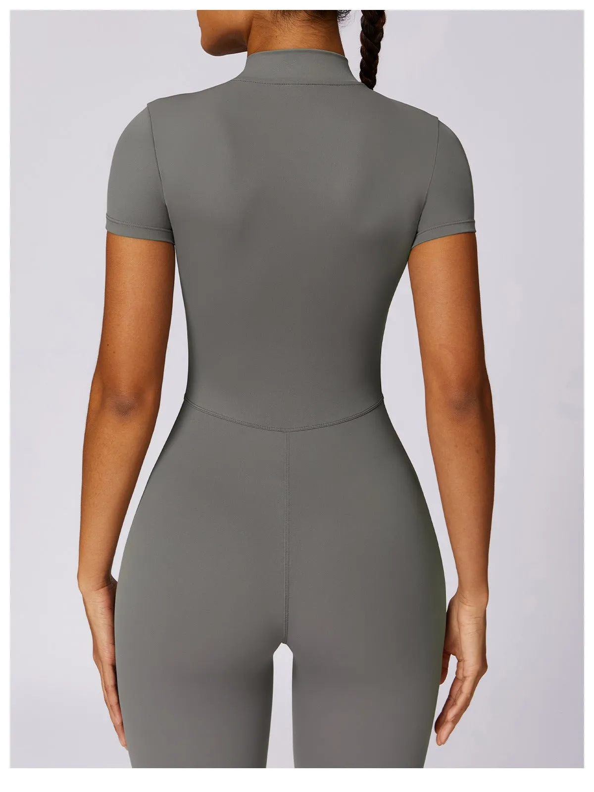 Super Sculpt Short Sleeve Jumpsuit