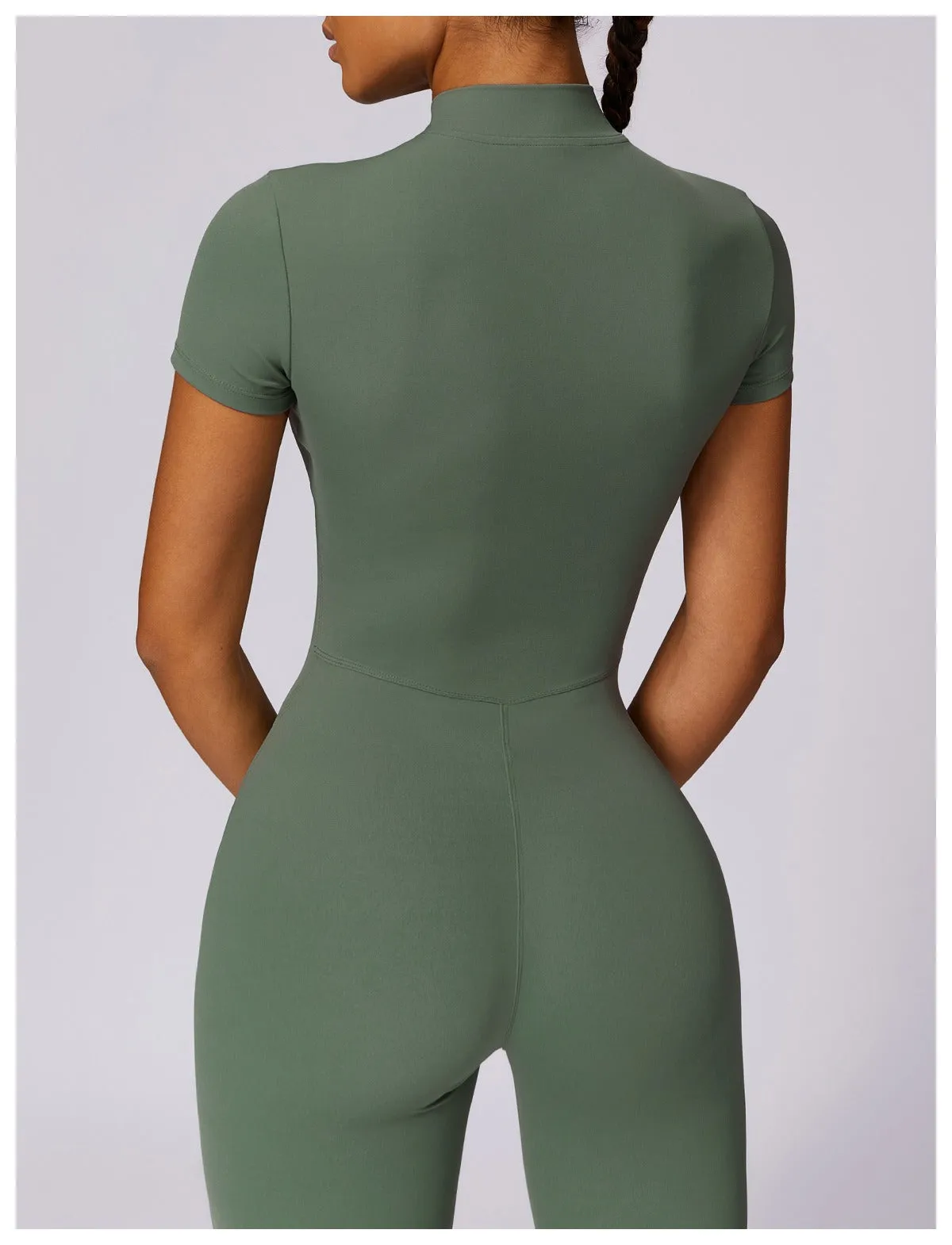 Super Sculpt Short Sleeve Jumpsuit