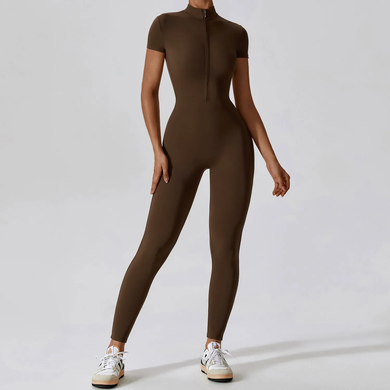 Super Sculpt Short Sleeve Jumpsuit