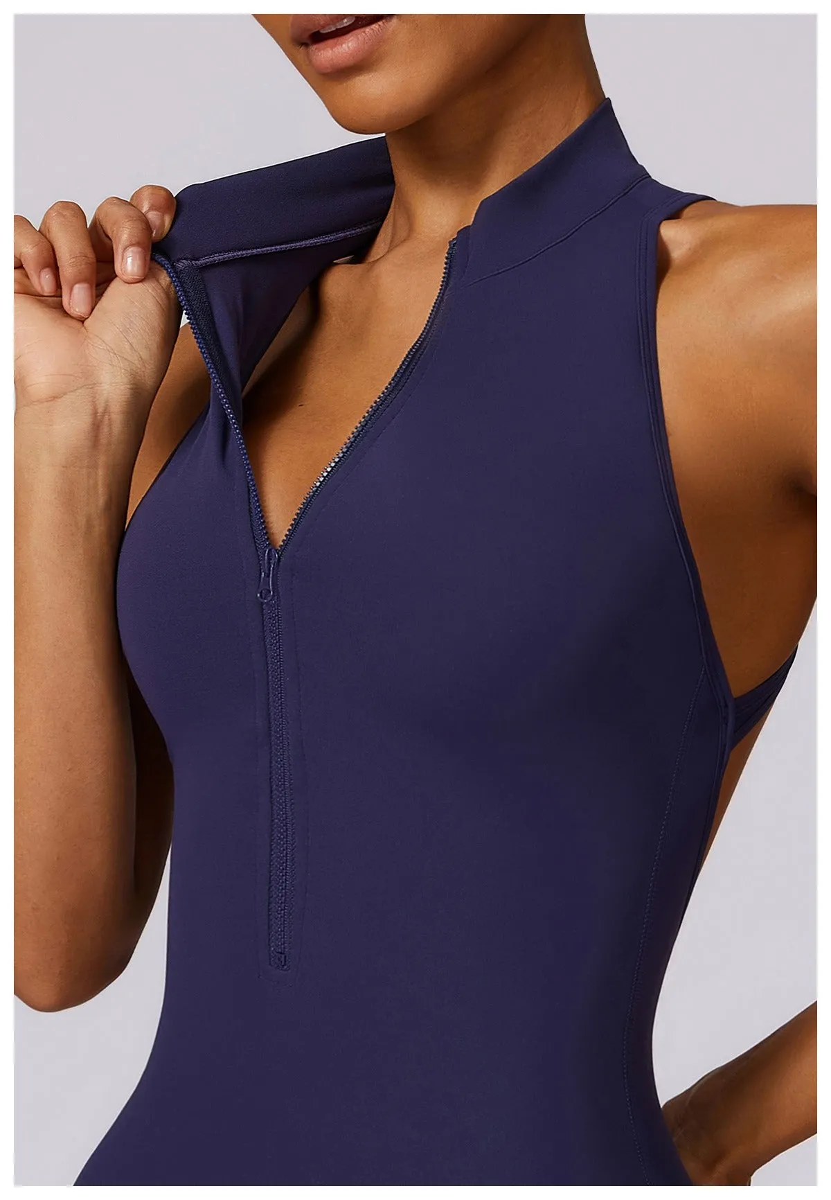 Super Sculpt V Back Jumpsuit