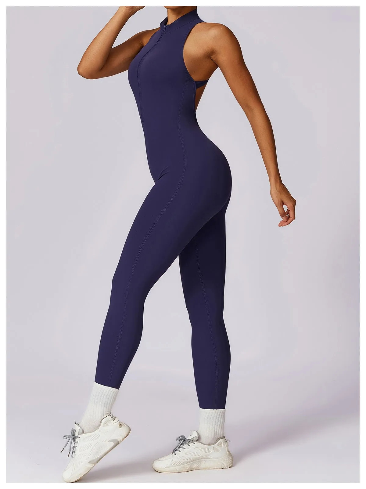 Super Sculpt V Back Jumpsuit