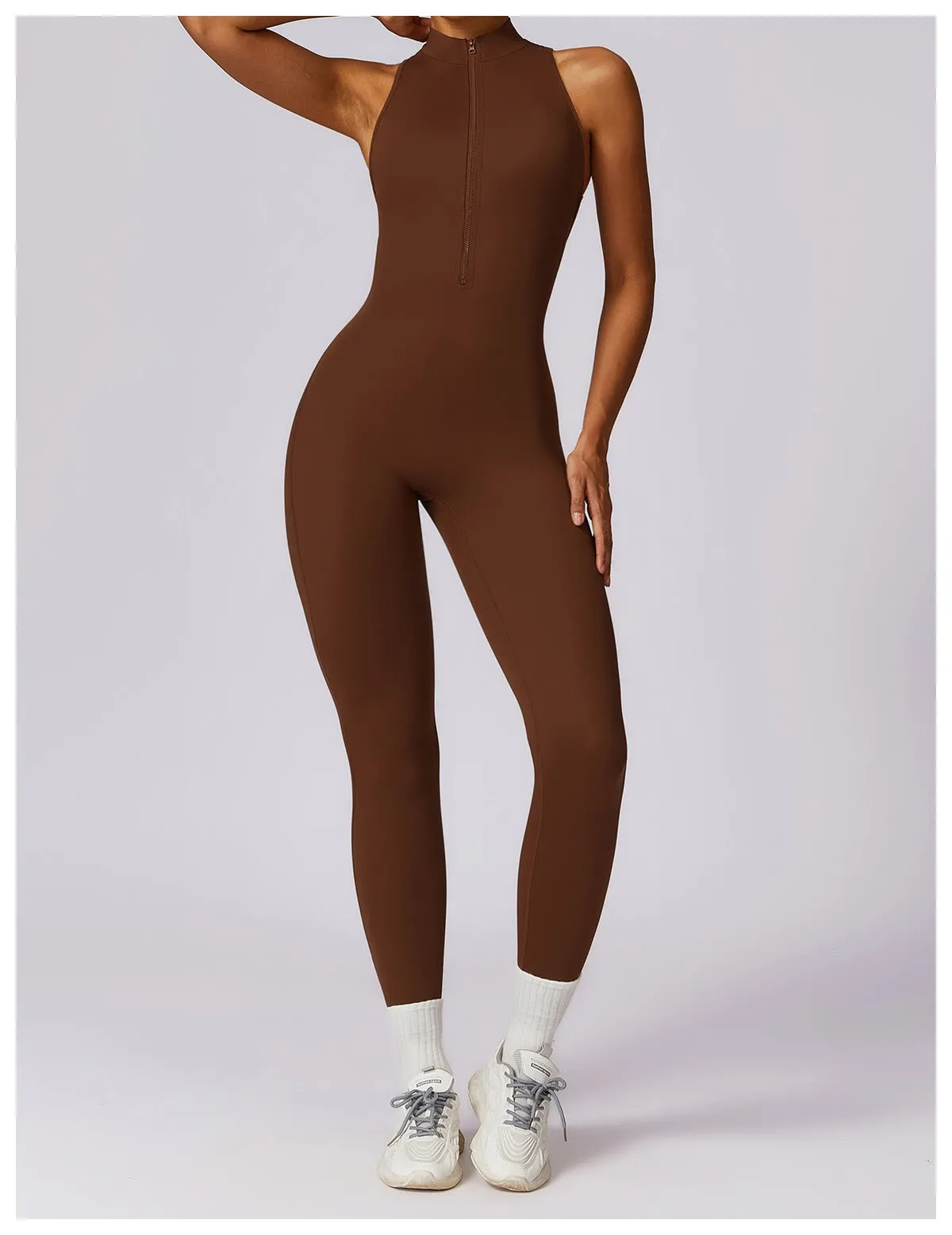 Super Sculpt V Back Jumpsuit