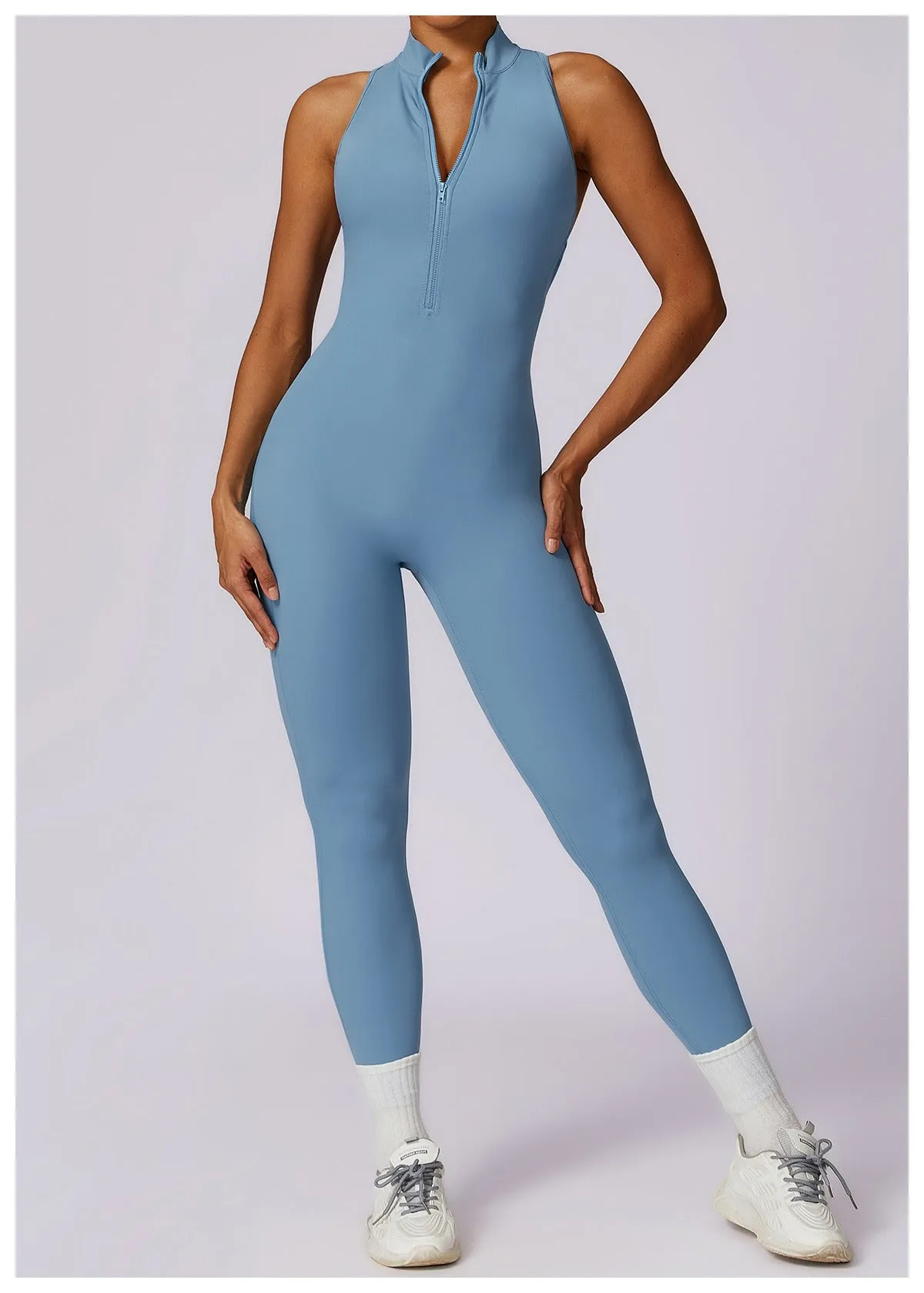 Super Sculpt V Back Jumpsuit