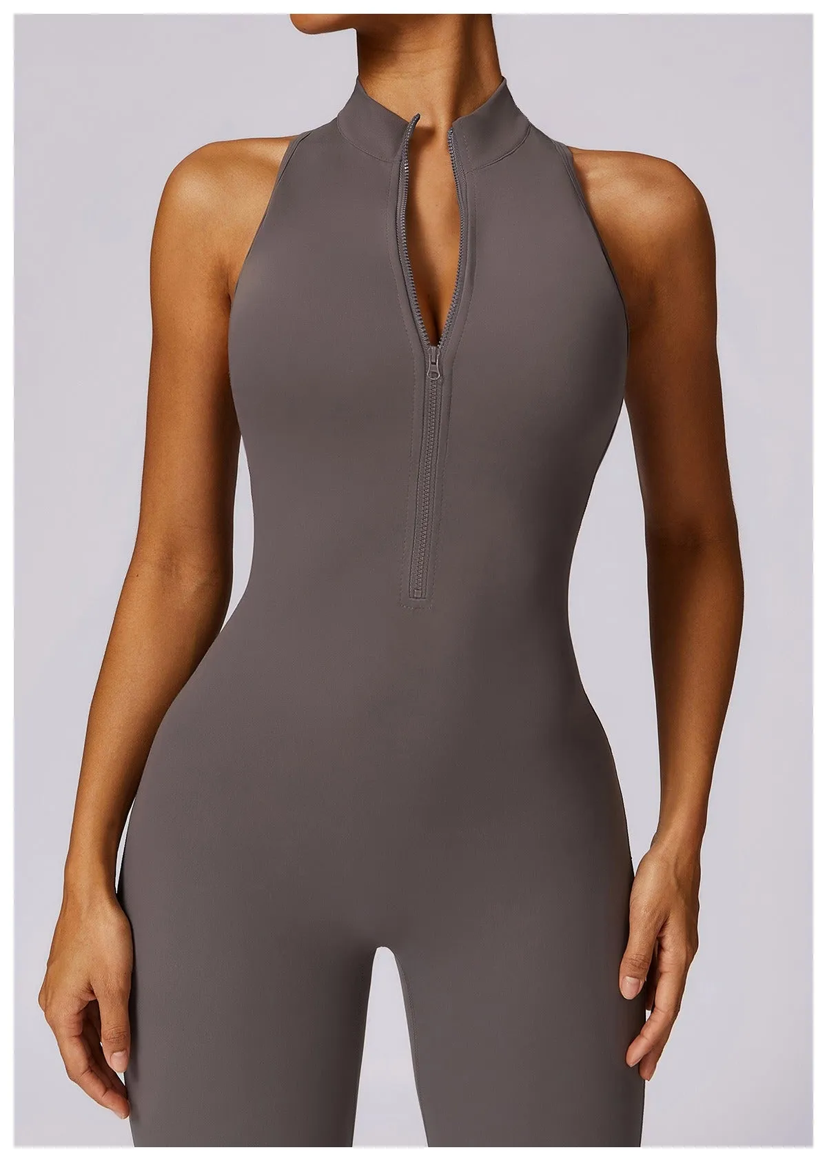 Super Sculpt V Back Jumpsuit