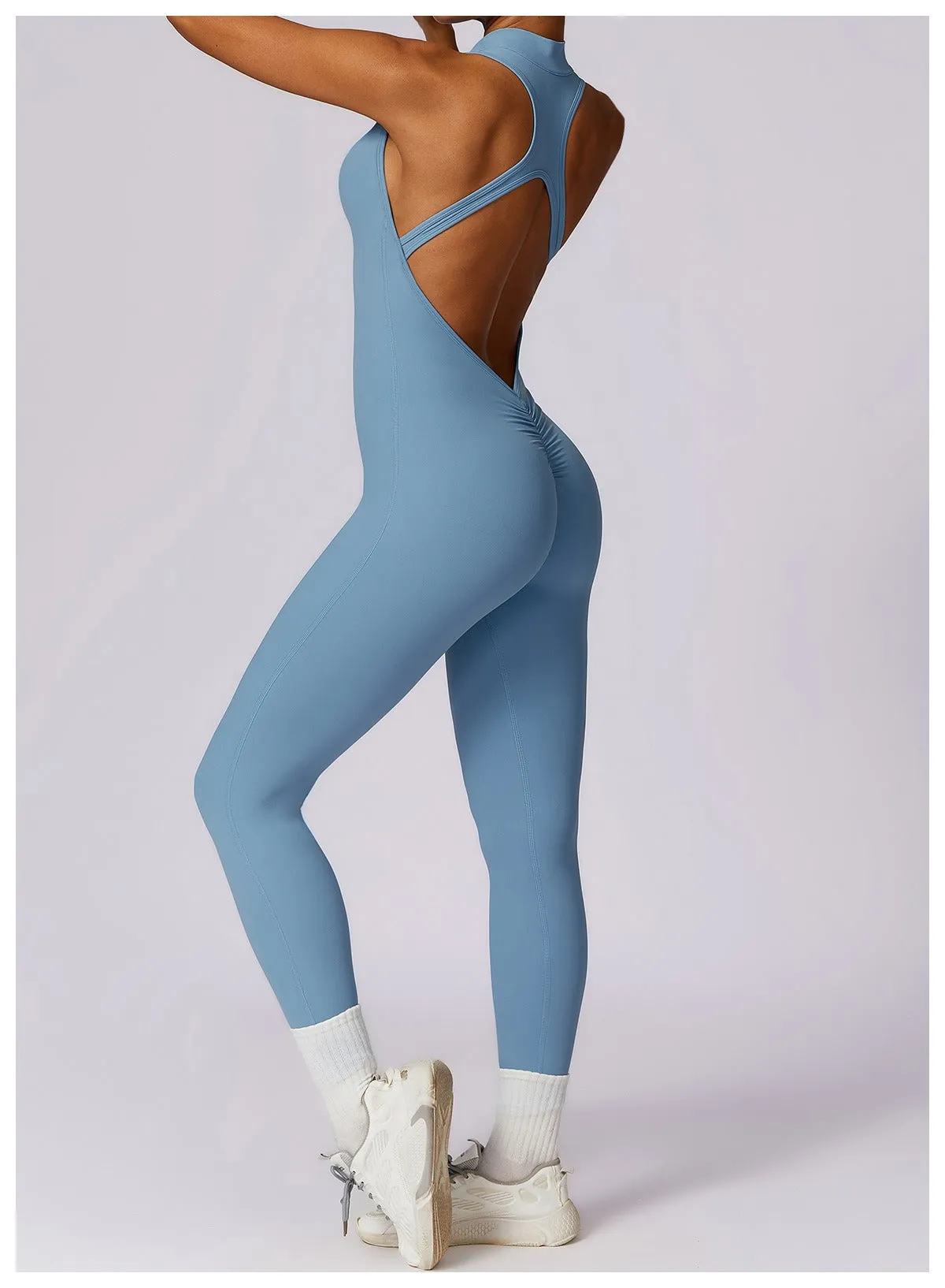 Super Sculpt V Back Jumpsuit
