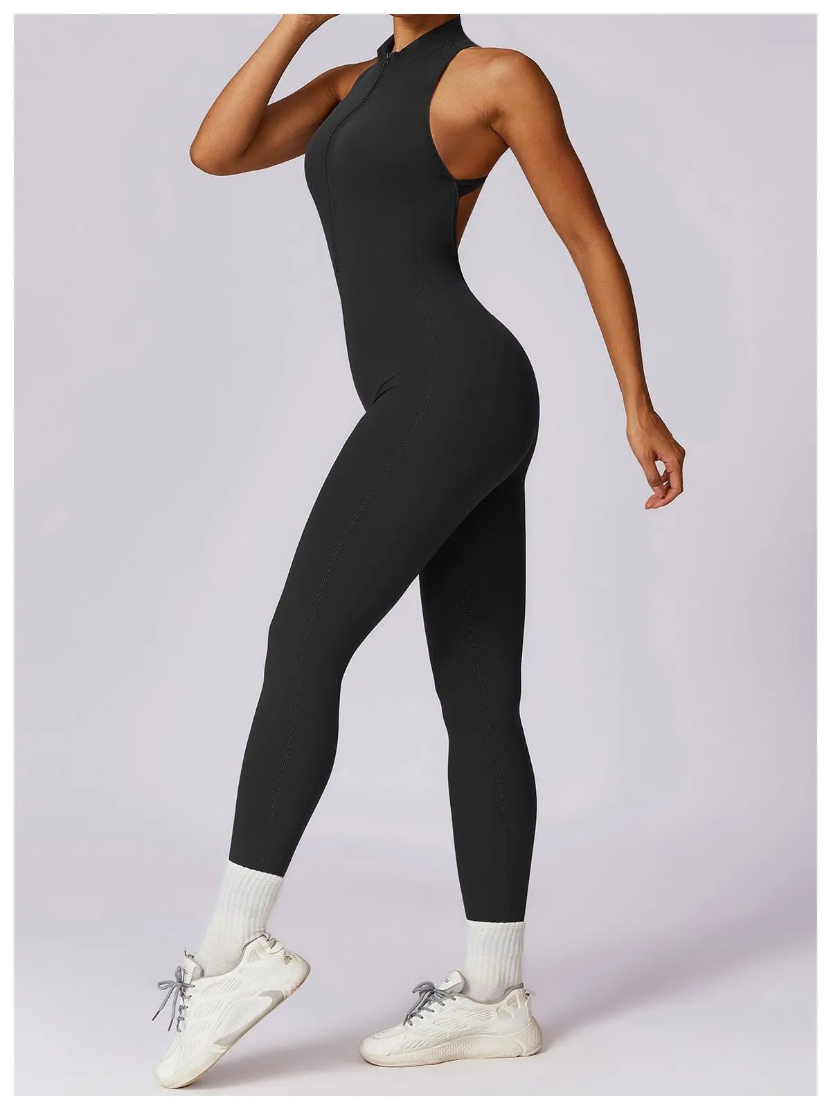 Super Sculpt V Back Jumpsuit