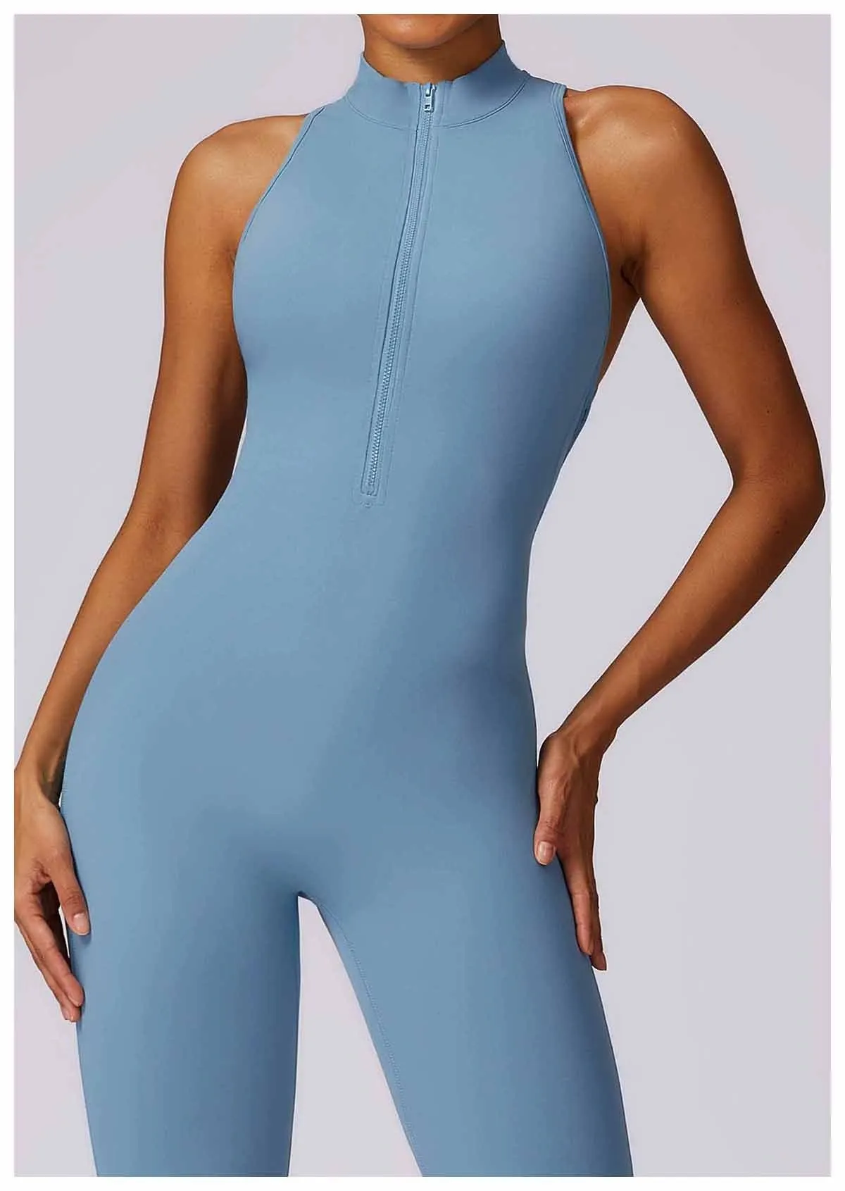Super Sculpt V Back Jumpsuit