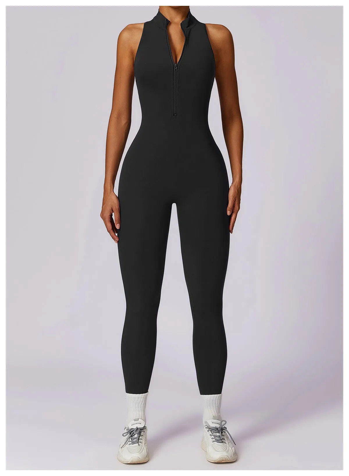 Super Sculpt V Back Jumpsuit