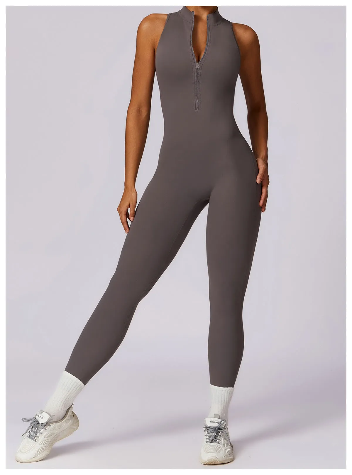 Super Sculpt V Back Jumpsuit
