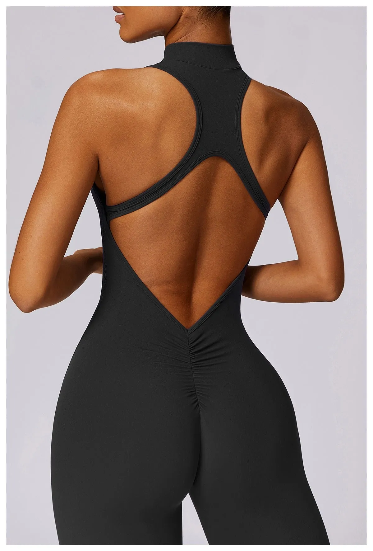 Super Sculpt V Back Jumpsuit