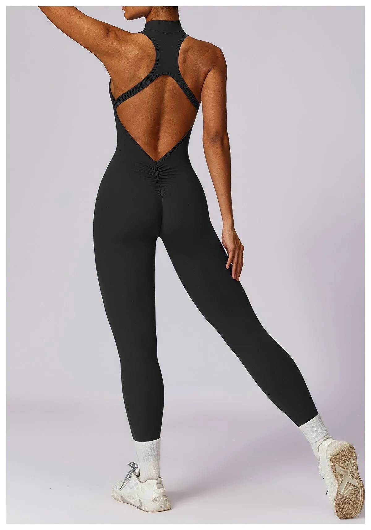 Super Sculpt V Back Jumpsuit