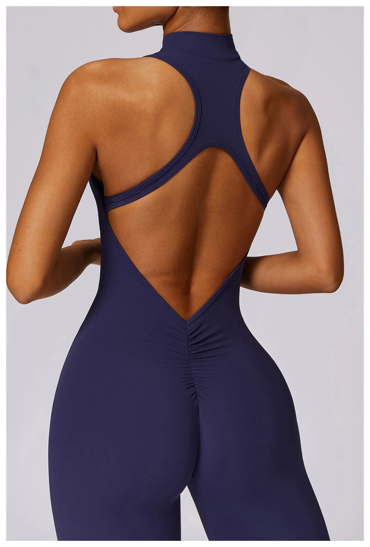 Super Sculpt V Back Jumpsuit