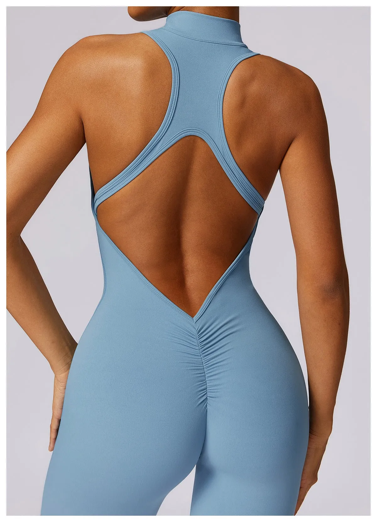Super Sculpt V Back Jumpsuit