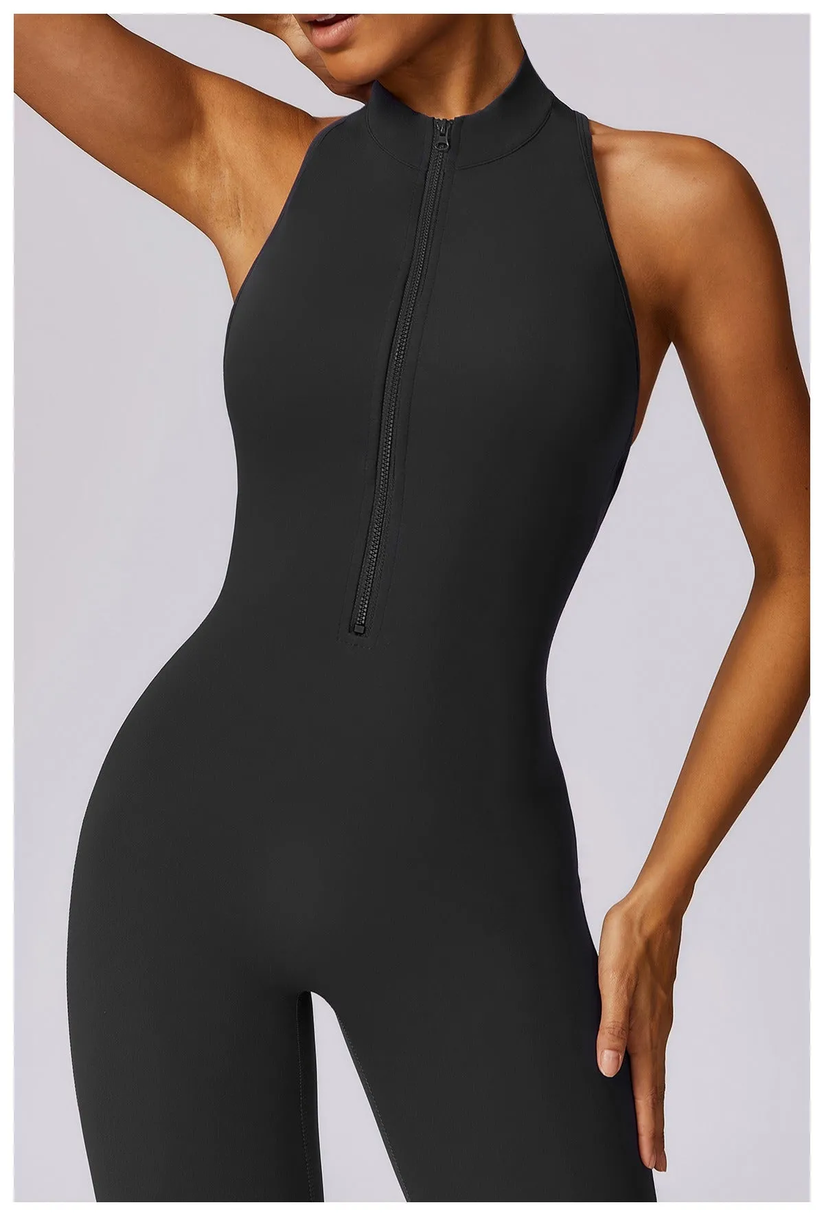 Super Sculpt V Back Jumpsuit