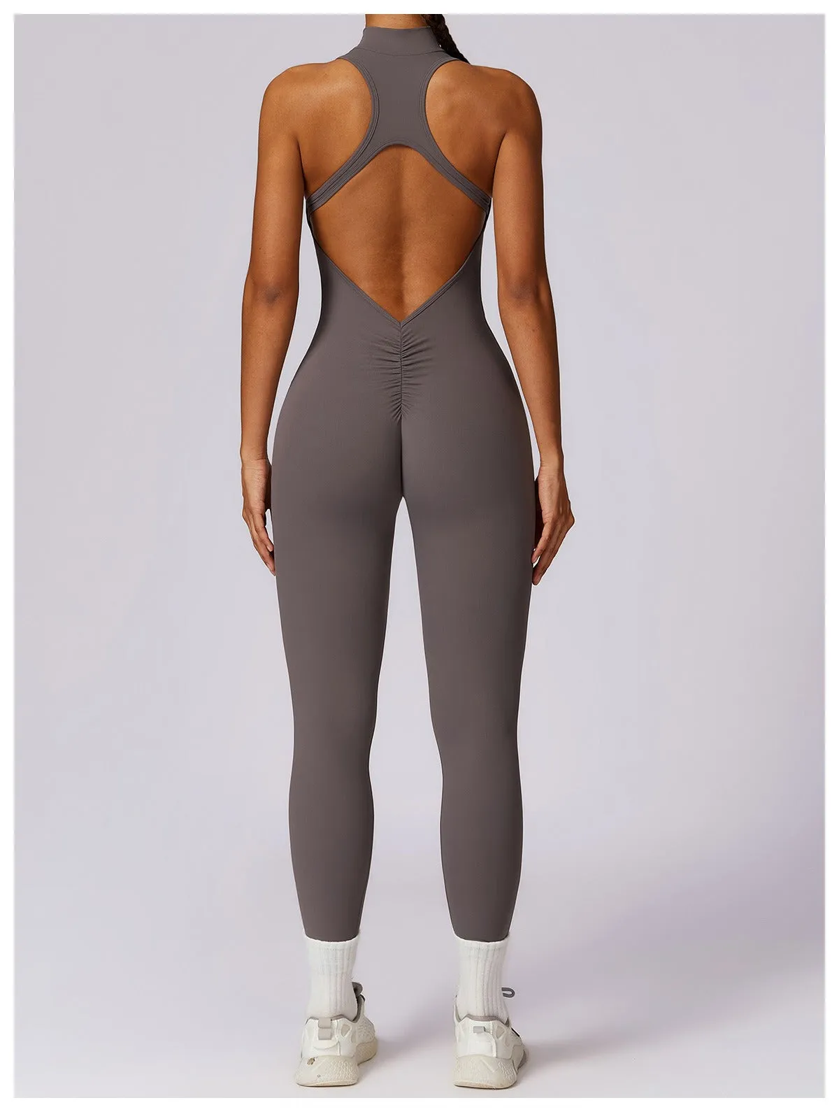 Super Sculpt V Back Jumpsuit