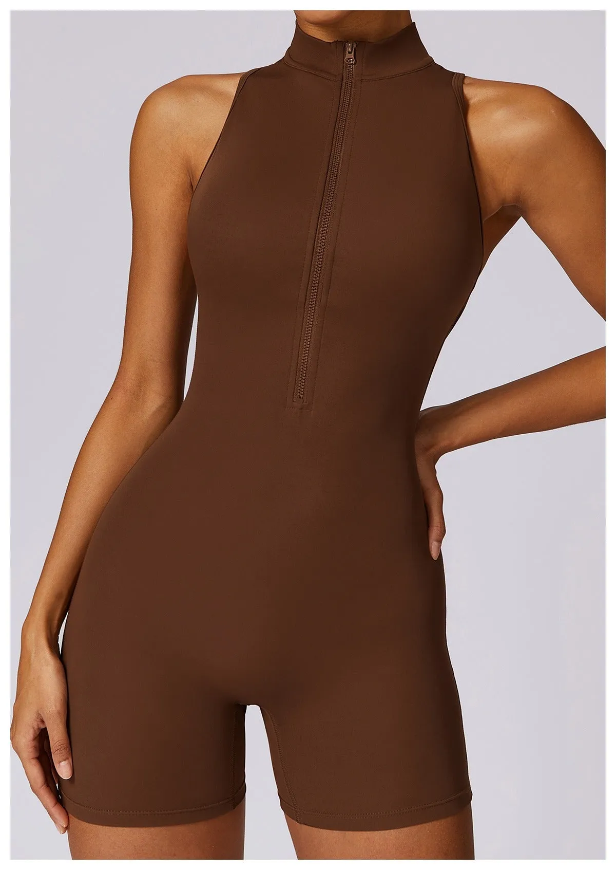 Super Sculpt V Back Romper