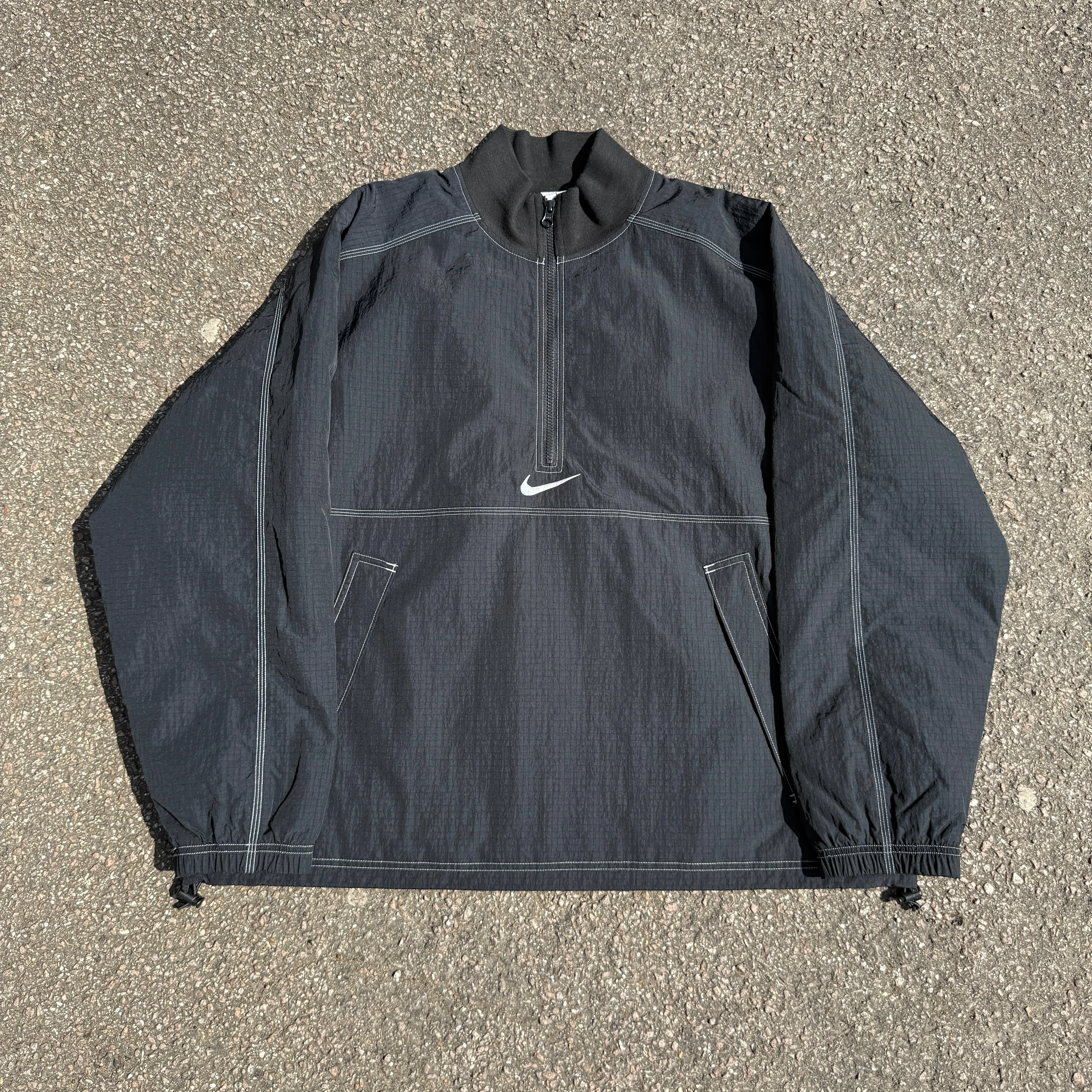 Supreme SS24 x Nike Ripstop Jacket Black