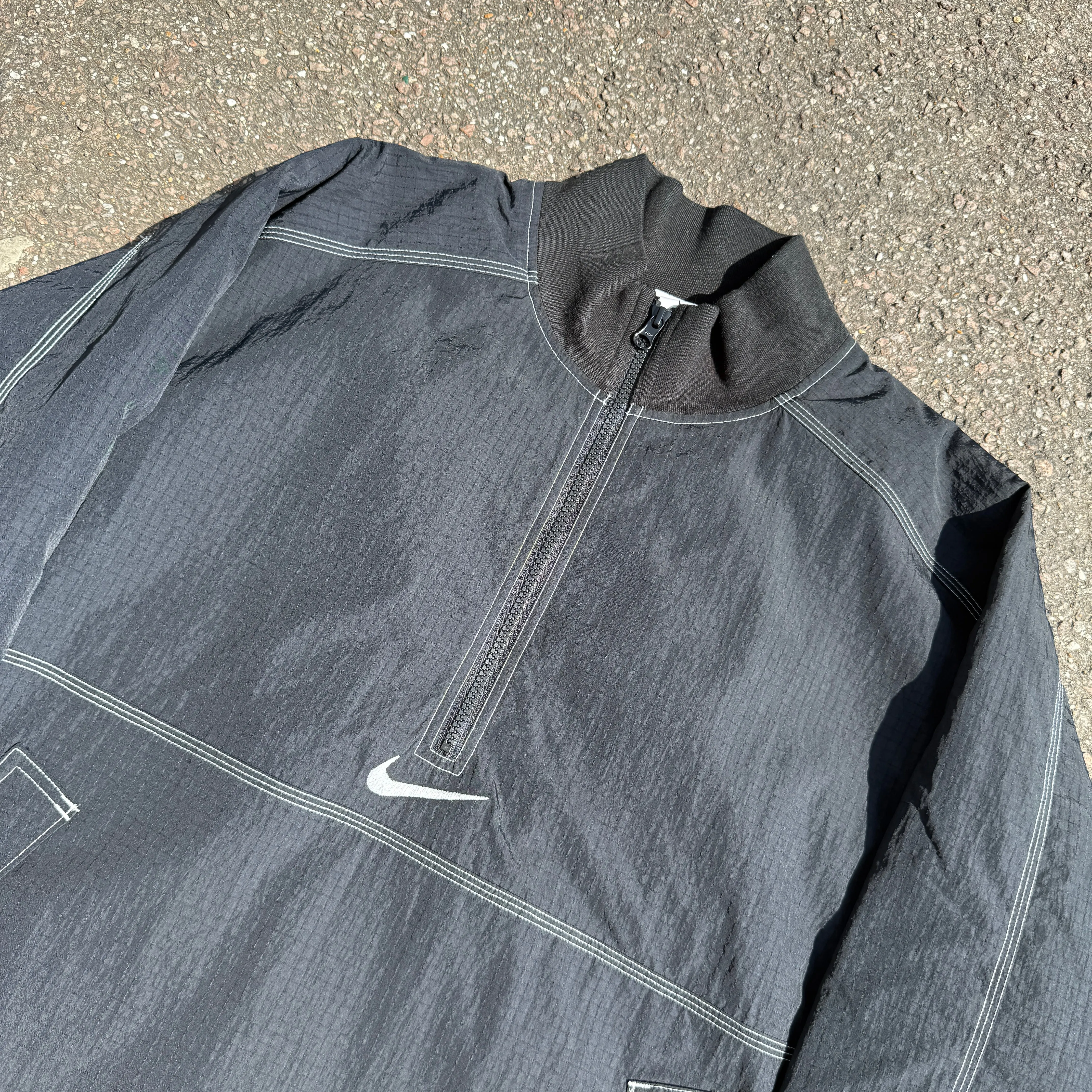 Supreme SS24 x Nike Ripstop Jacket Black