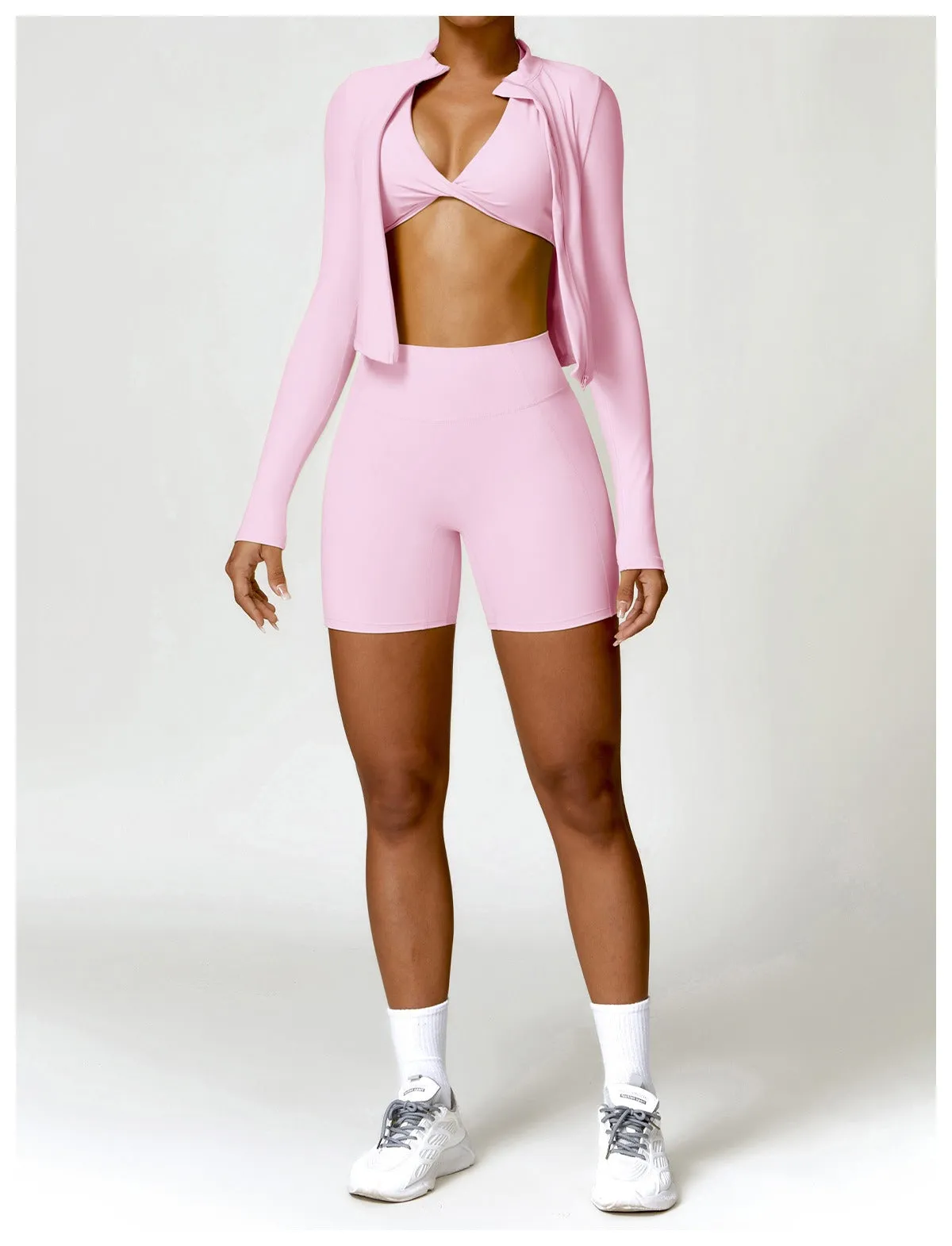 Supreme Zip Top & Shorts Set