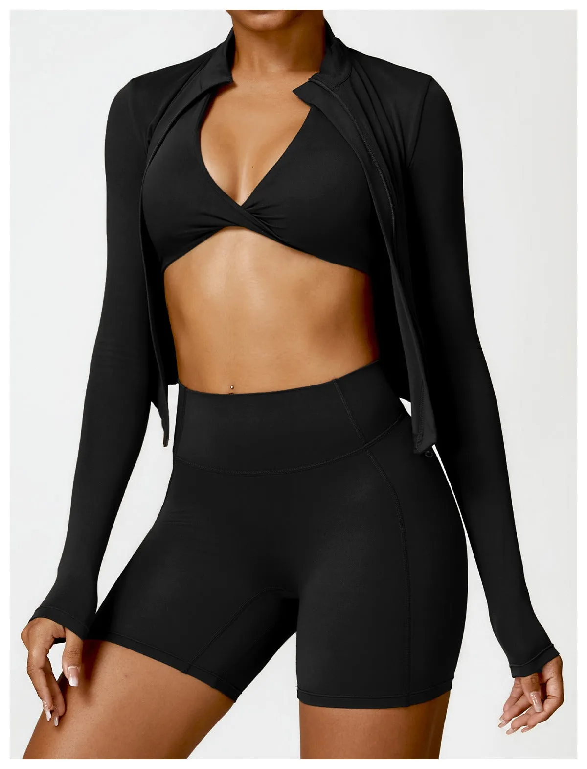 Supreme Zip Top & Shorts Set