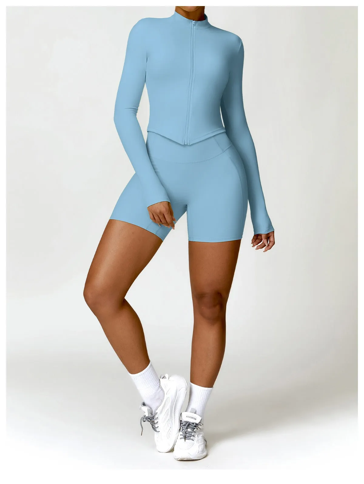 Supreme Zip Top & Shorts Set