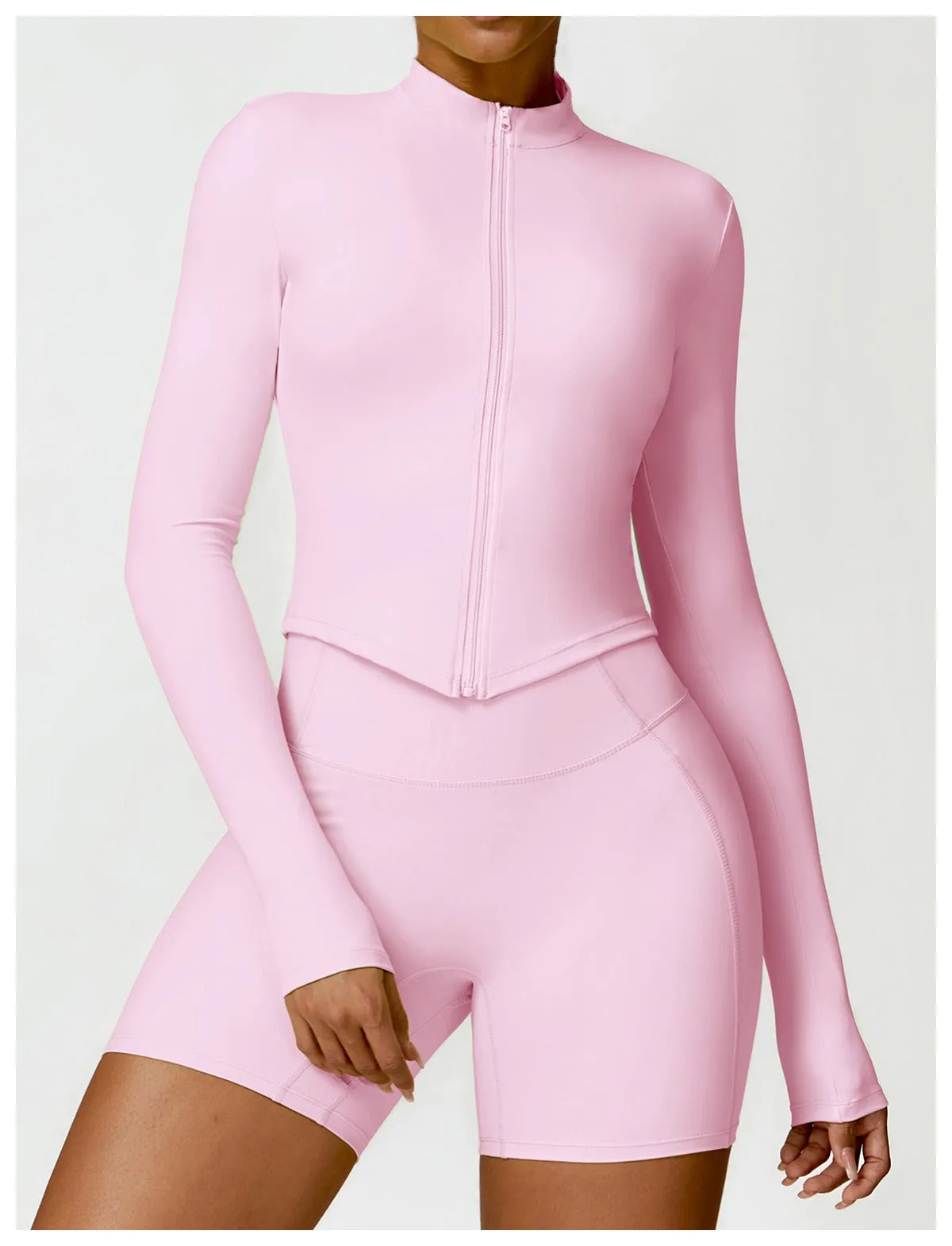 Supreme Zip Top & Shorts Set