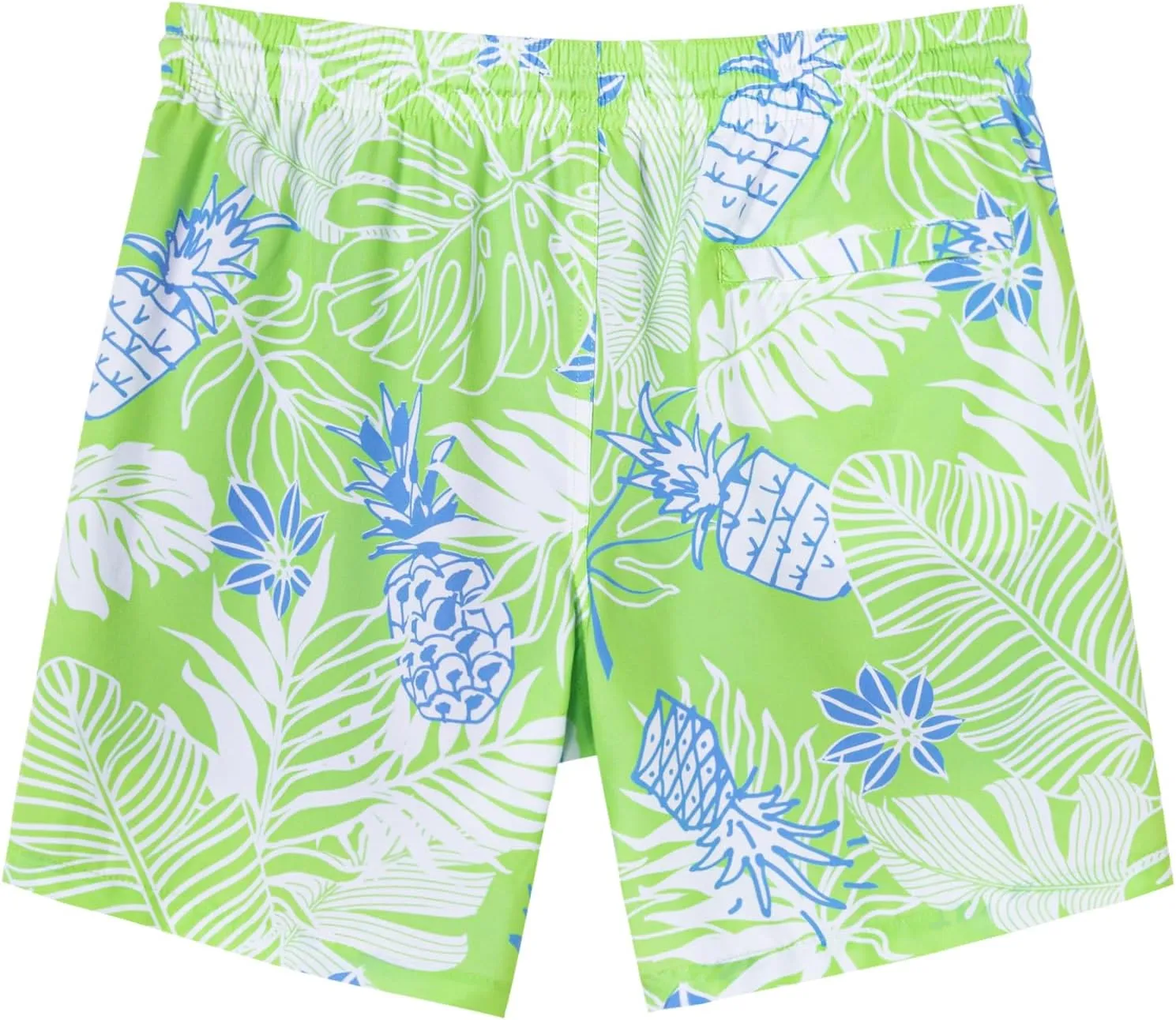SURF CUZ Mens Swim Trunks with Compression Liner Quick Dry Swim Shorts 7" Swimming Trunks Stretch Bathing Suit 7 Inch