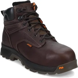 Timberland PRO Men's Titan EV 6" Composite Safety Toe Internal Metguard Industrial Work Boot, Brown, 9.5