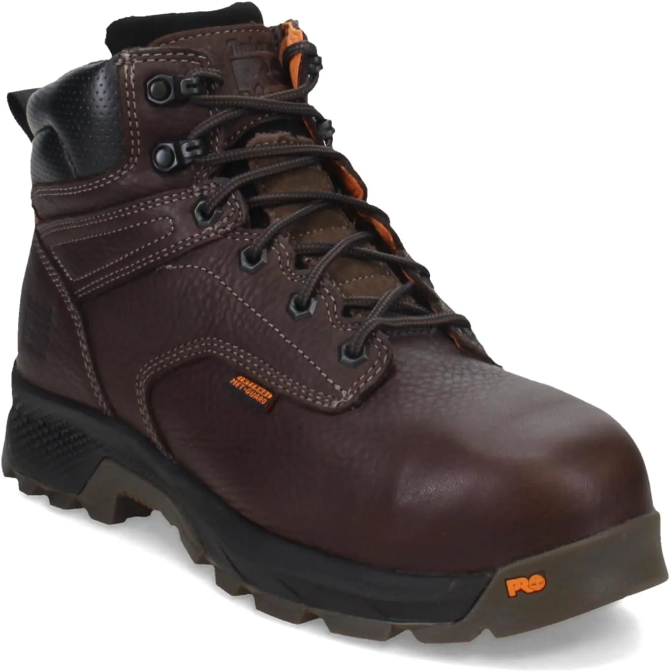 Timberland PRO Men's Titan EV 6" Composite Safety Toe Internal Metguard Industrial Work Boot, Brown, 9.5