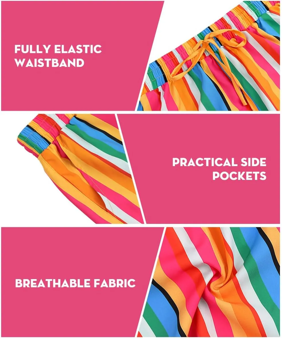 TIYOMI Plus Size Shorts for Women Drawstring Pants Elastic Waist Pocketed Summer Shorts XL-5XL