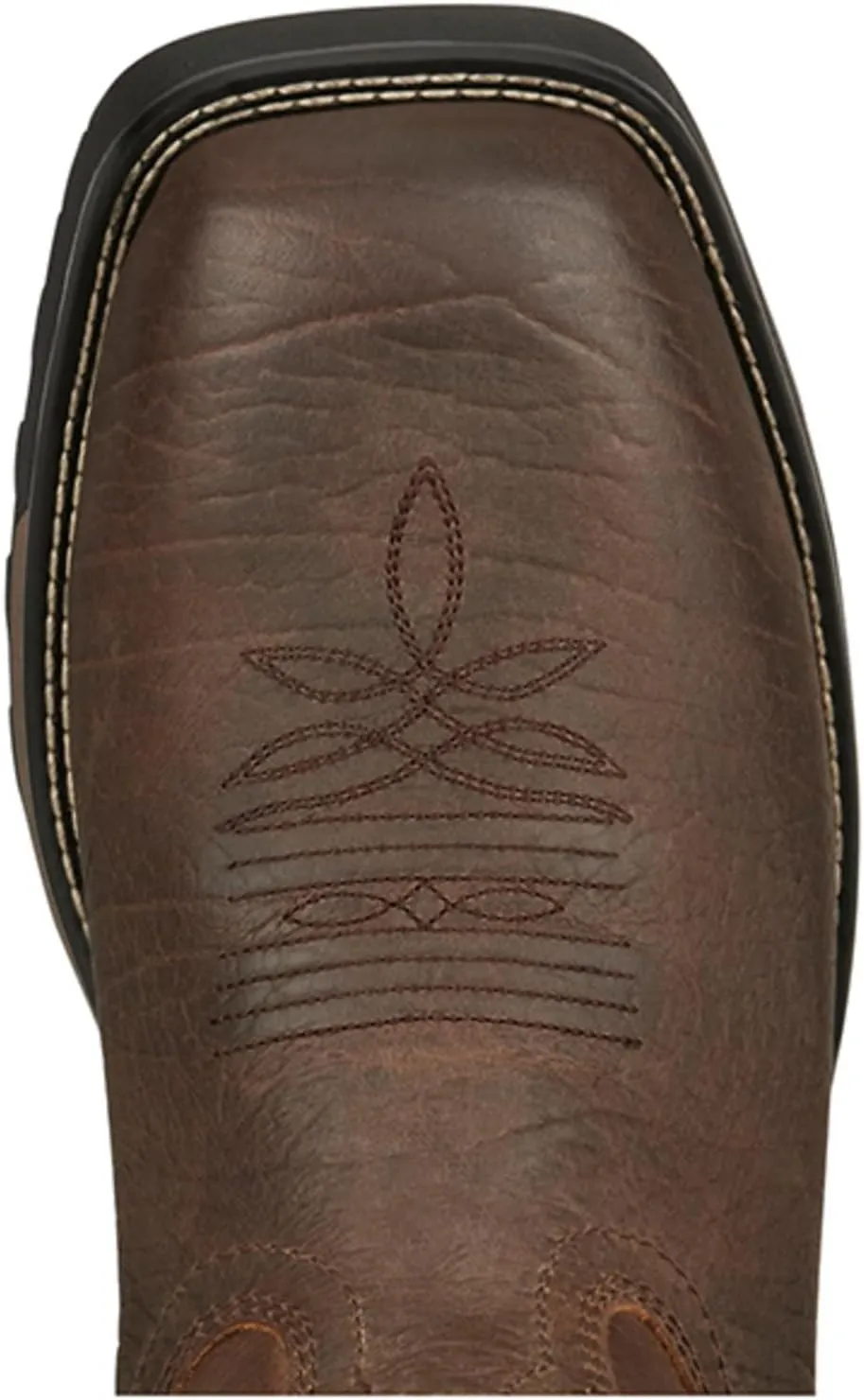 Tony Lama Men's Anchor Water Buffalo Pull-On Soft Western Work Boot Wide Square