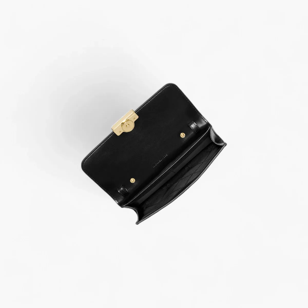 Tribeca Large Crocodile Embossed Leather Convertible Crossbody Bag
