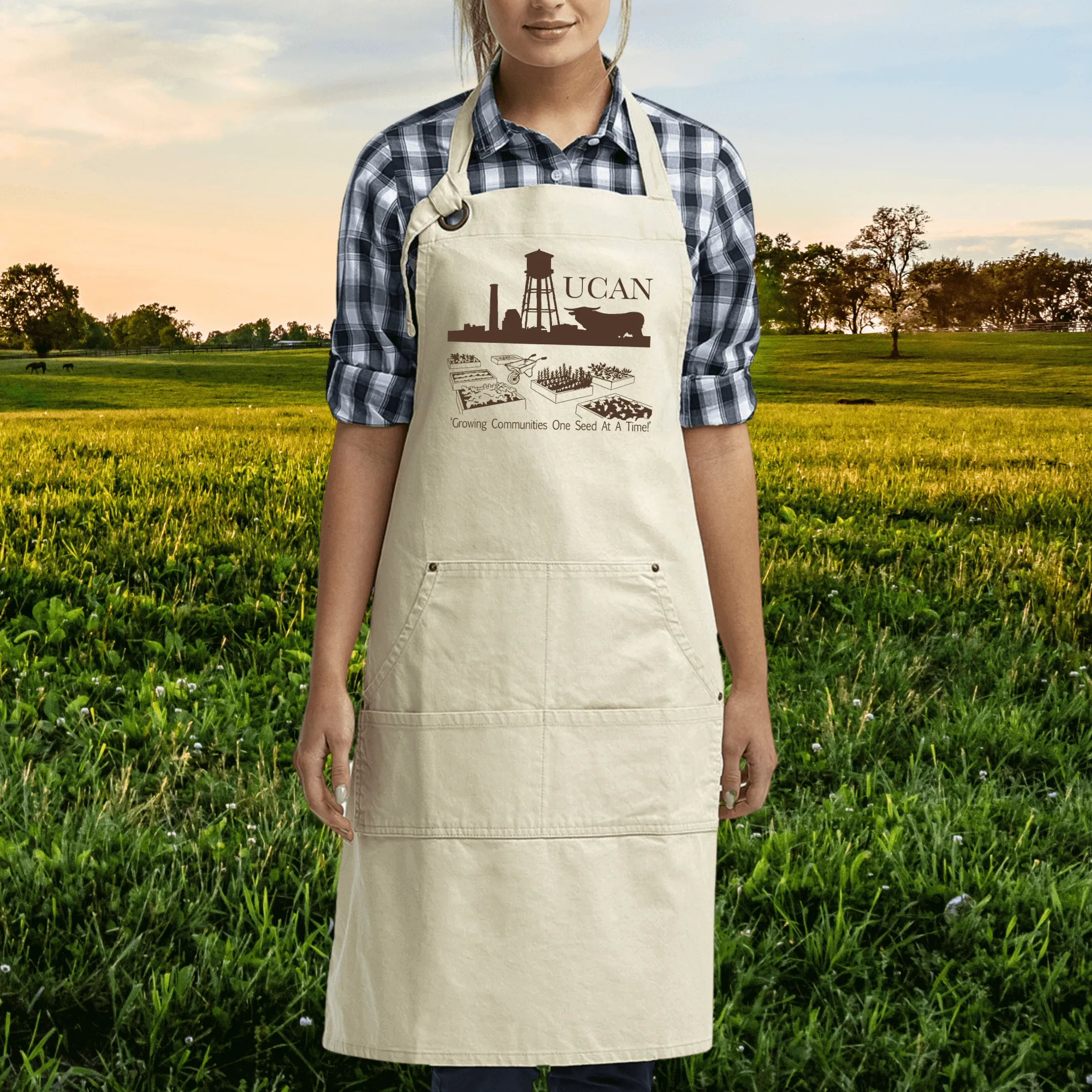 UCAN Pocketed Garden Apron