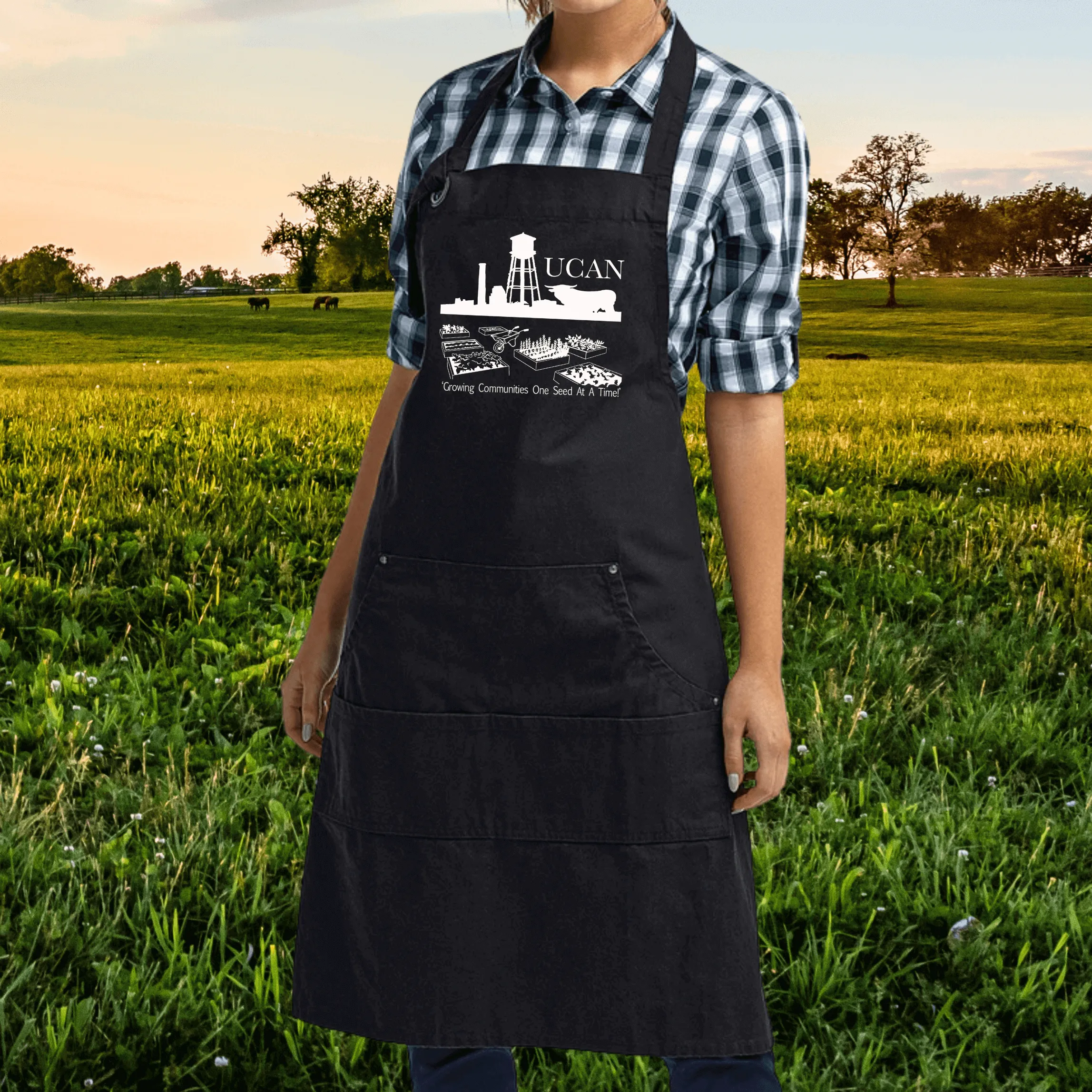 UCAN Pocketed Garden Apron