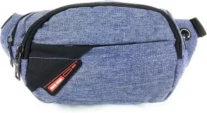 Unisex Adult 4-Pocket Modern Bum Bag Waist Fanny Pack (Purple)