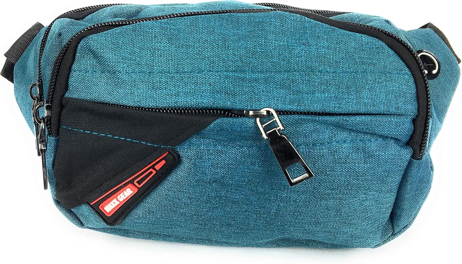 Unisex Adult 4-Pocket Modern Bum Bag Waist Fanny Pack (Teal)