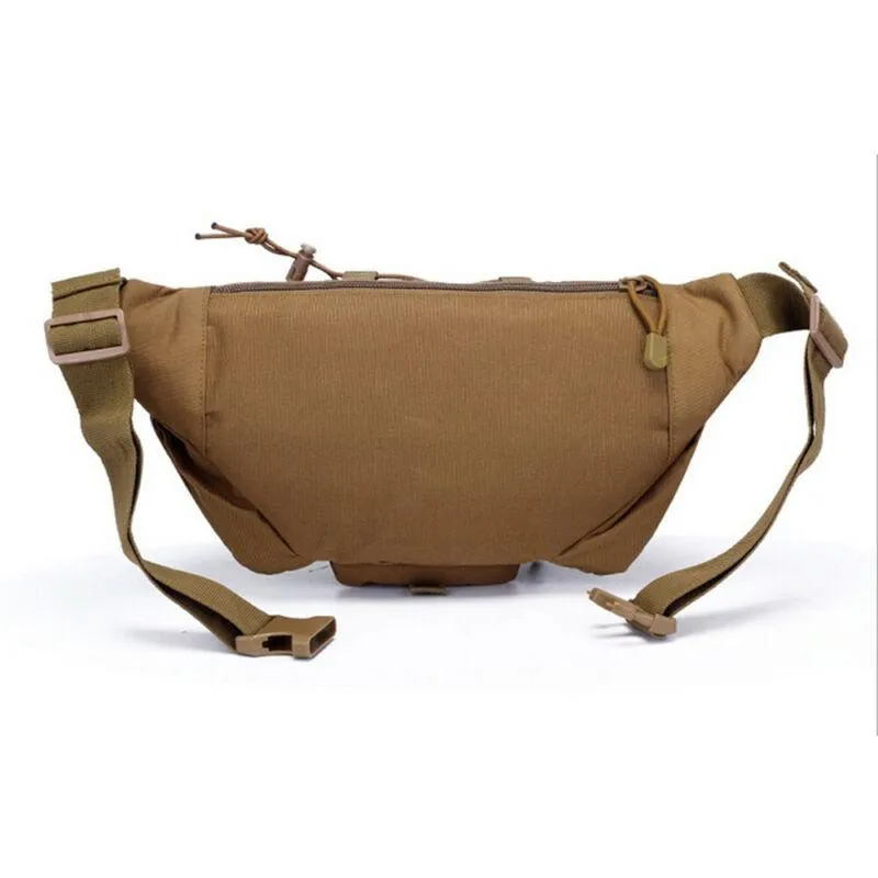 Utility Tactical Waist Pack Outdoor Bag Pouch Military Camping Hiking Waist Water Bottle Belt Bags Camouflage Waist Fanny Pack