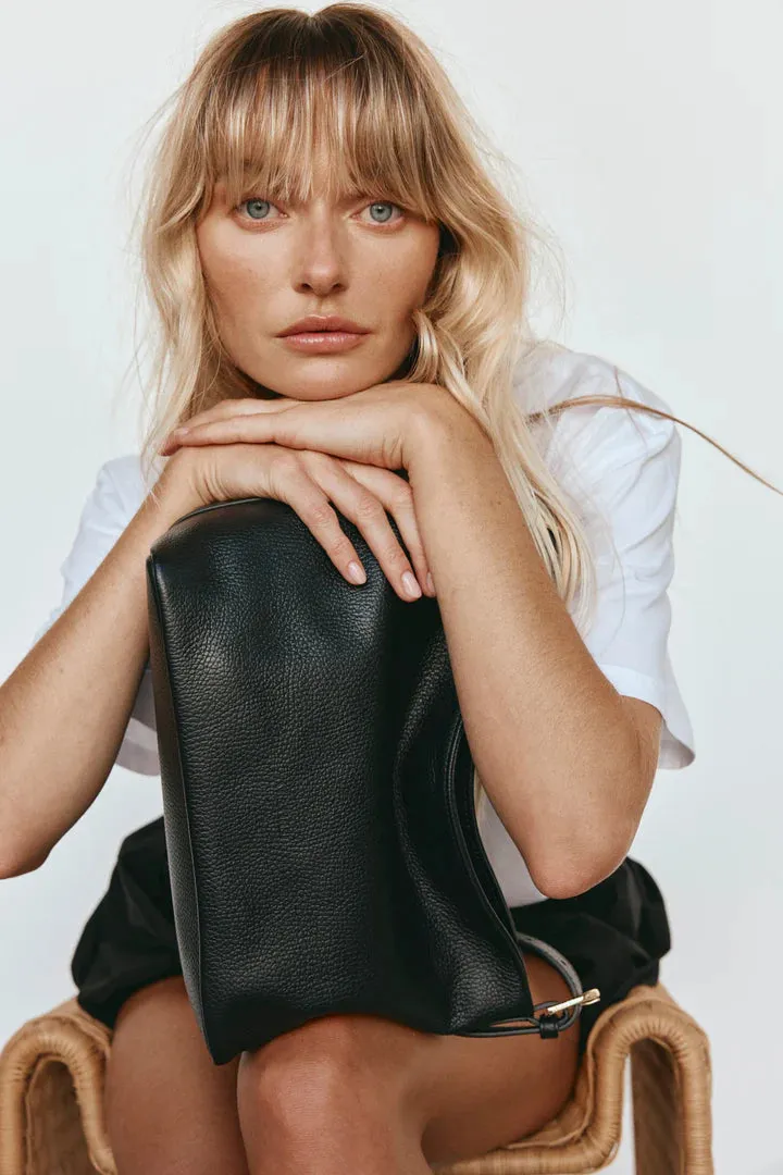 Vestirsi Eden Leather Shoulder Bag Black