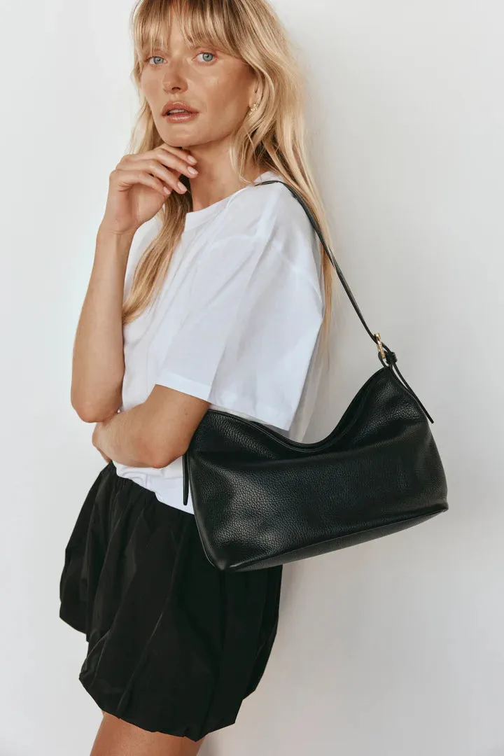 Vestirsi Eden Leather Shoulder Bag Black