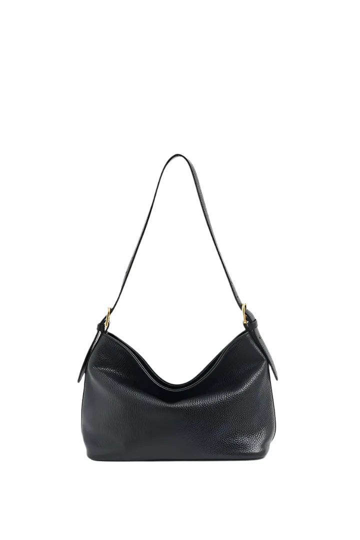 Vestirsi Eden Leather Shoulder Bag Black