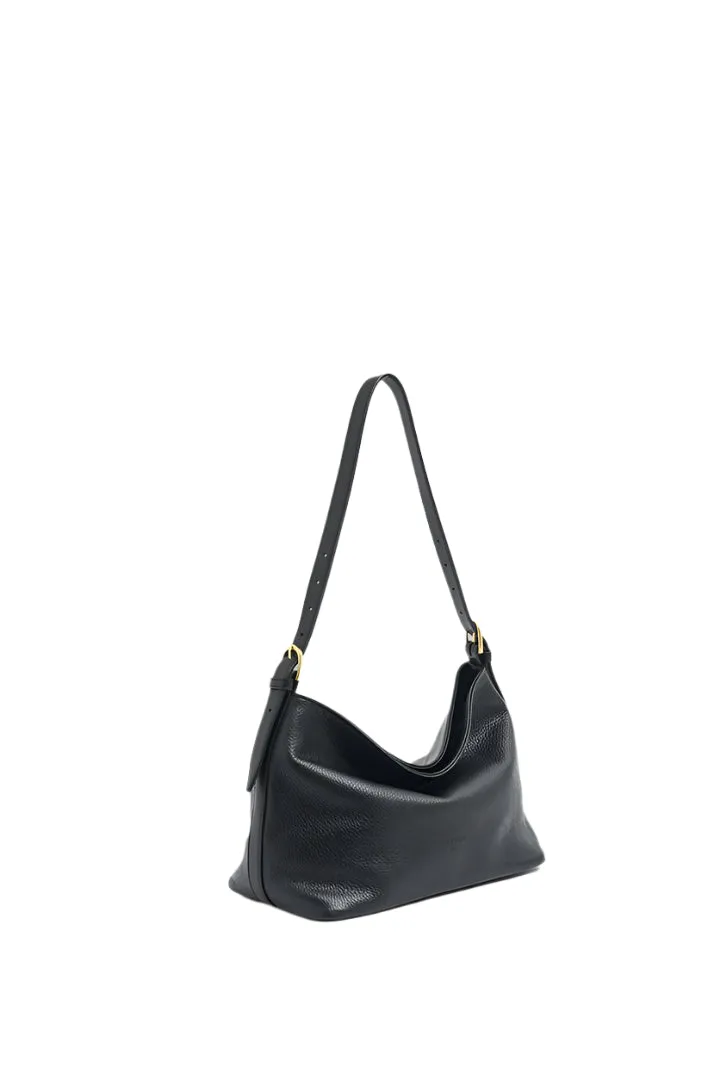 Vestirsi Eden Leather Shoulder Bag Black