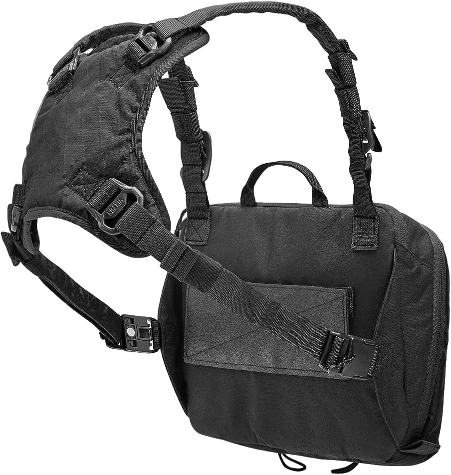 VIKTOS Tactical Pocketed Low Key Chest Rig, One Size, Black