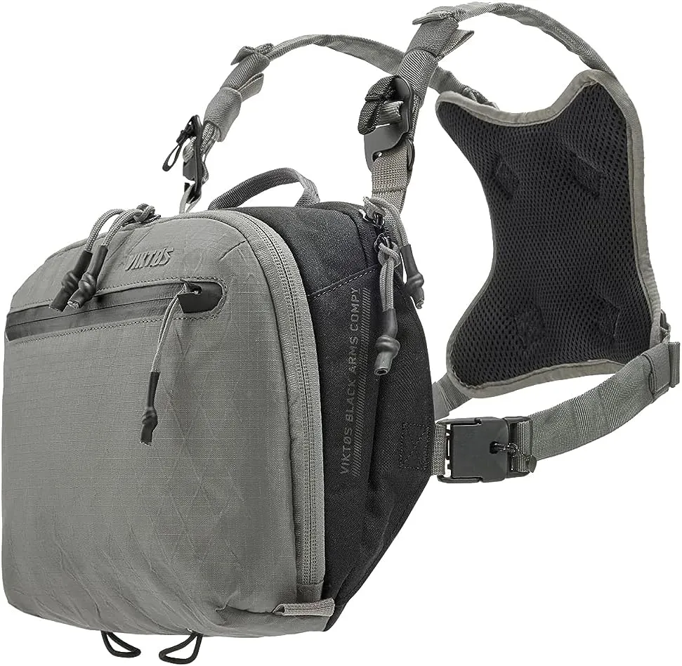 VIKTOS Tactical Pocketed Low Key Chest Rig, One Size, Greyman