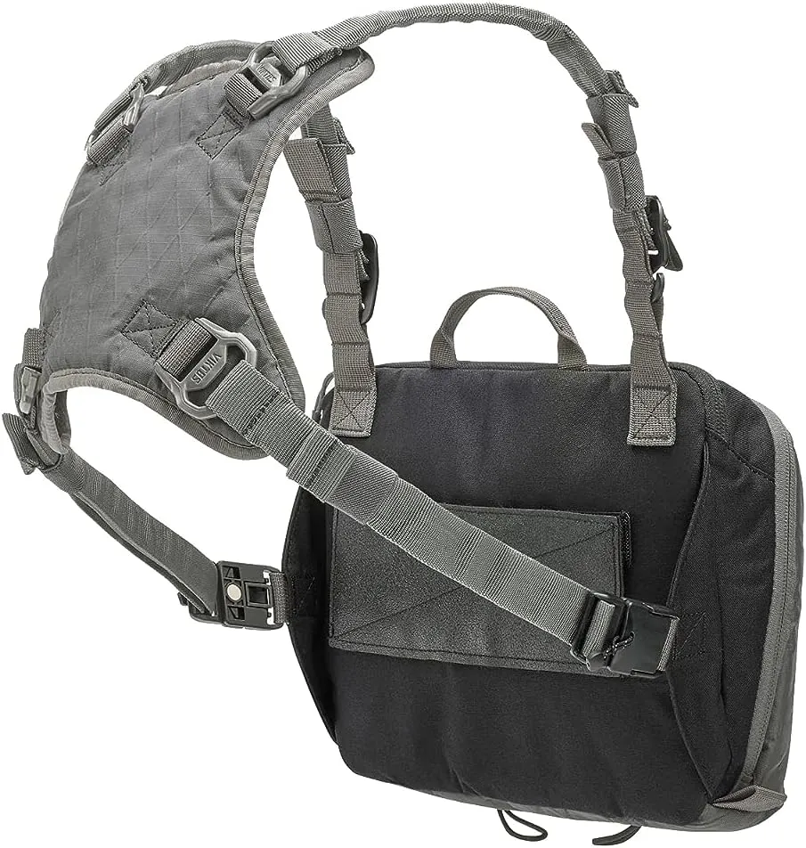 VIKTOS Tactical Pocketed Low Key Chest Rig, One Size, Greyman