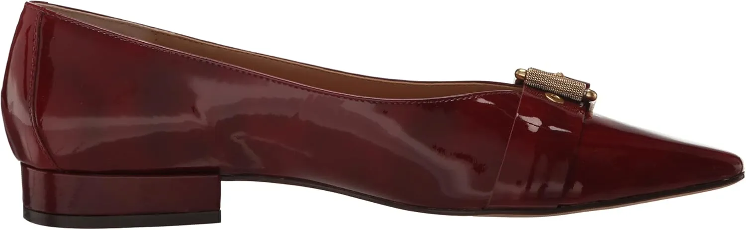 Vince Camuto Women's Megdele Buckle Flat Loafer
