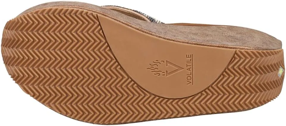 VOLATILE Women's Glimpse, Shoes, Wedge Sandal